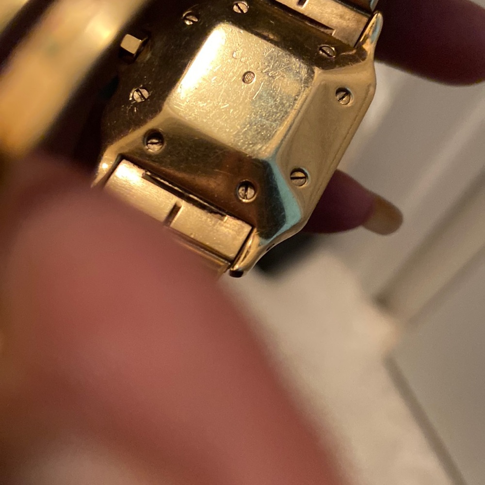 Genuine 18k Gold & Diamond Cartier Time Piece - Picture 4 of 9